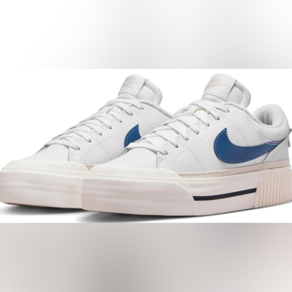 Nike Shoes - Nike Court Legacy Lift White Diffused Blue Sneakers Size 9 NWOT MSRP $94.99